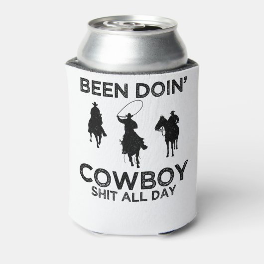 cowboy blikjeskoeler (Blikje Achterkant)