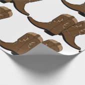 Cowboy Boots Cadeaupapier (Hoek)