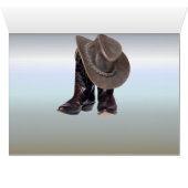 Cowboy Boots en Pet (Binenzijde Horizontaal (Onderkant))