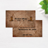 Cowboy Boots Hang Label Visitekaartjes (Bureau)