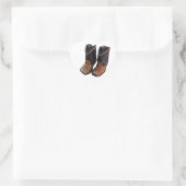 Cowboy Boots Hart Sticker (Tas)