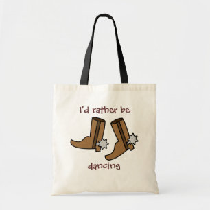 Cowboy Boots in plaats van dansende land Western t Tote Bag