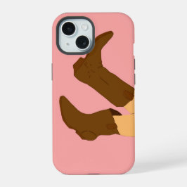 Cowboy Boots iPhone 15 Hoesje