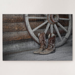 Cowboy Boots Legpuzzel