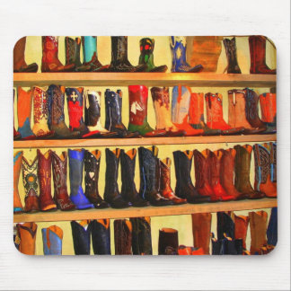 Cowboy Boots Mousepad Muismat
