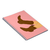 Cowboy Boots Notitieboek (Rechterzijde)