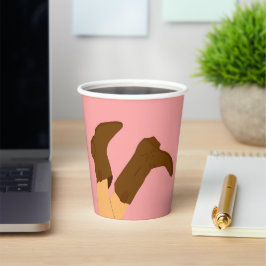 Cowboy Boots Papieren Bekers