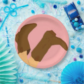 Cowboy Boots Papieren Bordje (Feest)