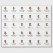 Cowboy Boots-Personalized 16th Birthday Cadeaupapier (Vlak)