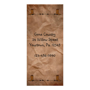 Cowboy Boots Rack Kaart