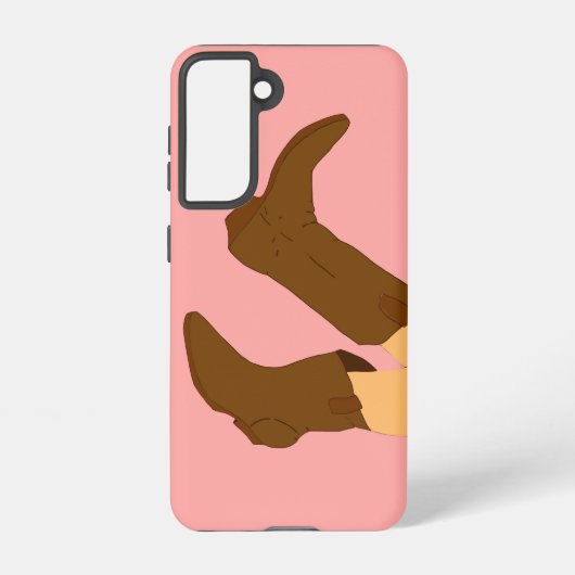 Cowboy Boots Samsung Galaxy Hoesje (Achterkant)