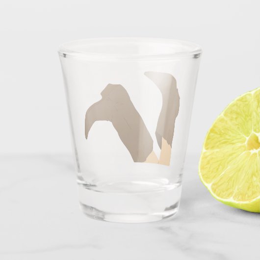 Cowboy Boots Shot Glas (Achterkant)