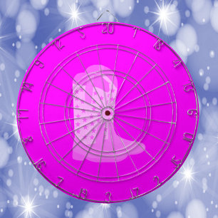 Cowboy Boots Sterren Roze Achtergrond Dartbord