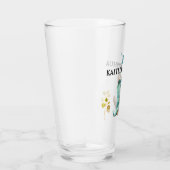 Cowboy Boots Wedding 🤠 Rustiek Western Monogram Glas (Rechts)