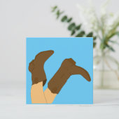 Cowboy Boots Yee-Haw (Staand voorkant)