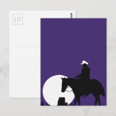 cowboy briefkaart (Voorkant / Achterkant)