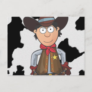 Cowboy Briefkaart