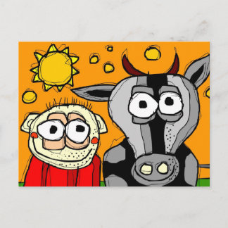 "cowboy"-briefkaart briefkaart