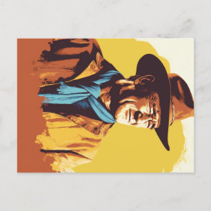 Cowboy Briefkaart Western
