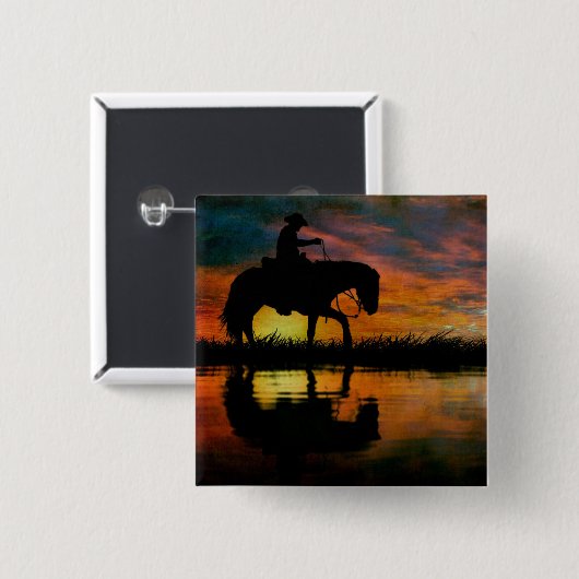 Cowboy Button (Voorkant /achterkant)