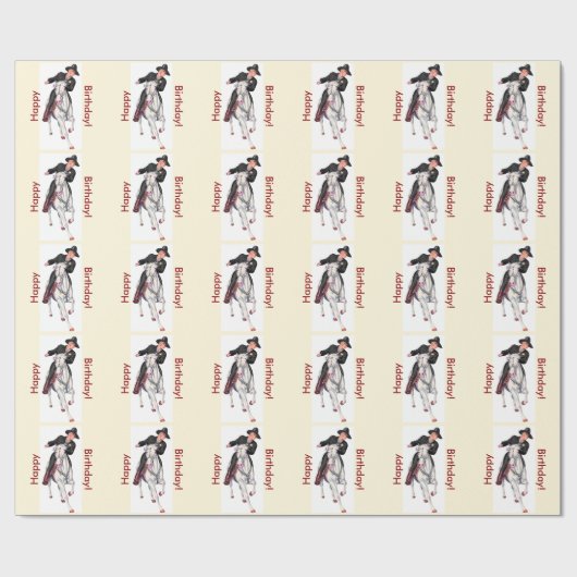 Cowboy Cadeaupapier (Vlak)