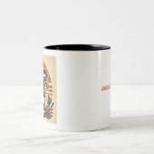 Cowboy Café Mug Retro Design (Centre)