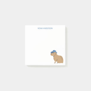 Cowboy capybara dier kinderbriefpapier papier post-it® notes