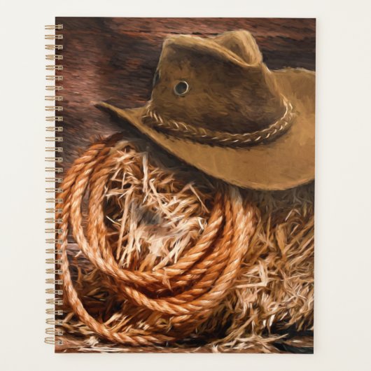 Cowboy Casquette et corde (Devant)