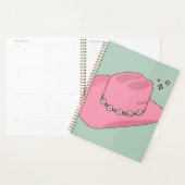 Cowboy Casquette Preppy Rose Et Vert (Devant avec enveloppe)