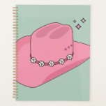Cowboy Casquette Preppy Rose Et Vert<br><div class="desc">Casquette Cowboy - Rose Et Vert - Illustration De Casquette Preppy Moderne Et Colorée.</div>