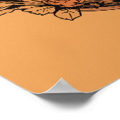  Cowboy Cat Design Poster (Hoek)