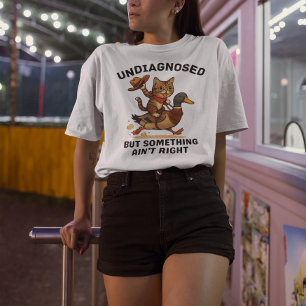 Cowboy Cat Meowdy Partner Shirt - Donkere print