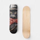 Cowboy Cat Skateboard (Voorkant)