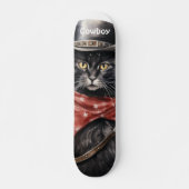 Cowboy Cat Skateboard (Voorkant)