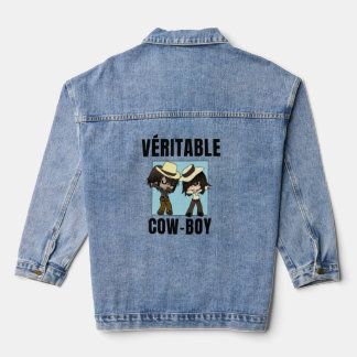 cowboy chibi jasje denim jacket