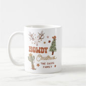 Cowboy Christmas Holiday Mug (Gauche)