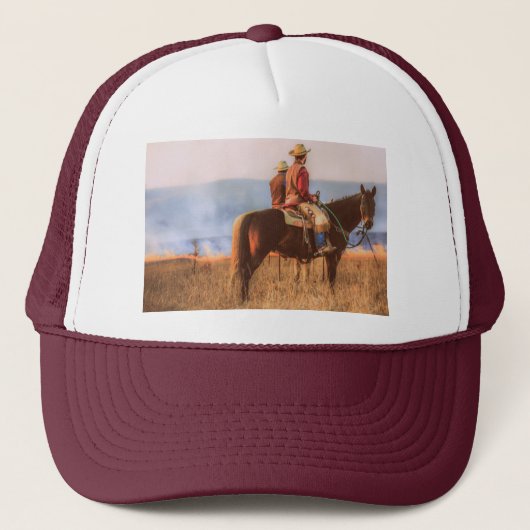 Cowboy classique et Casquette hippique (Devant)