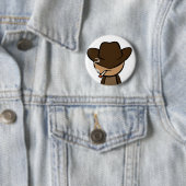 Cowboy Close-up Ronde Button 5,7 Cm (In situ)