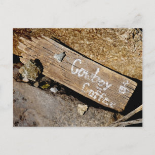 Cowboy Coffee Briefkaart