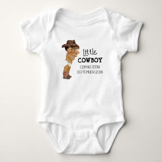 Cowboy Coming Binnenkort Zwangerschap Aankondiging Romper