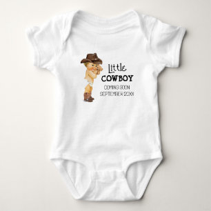 Cowboy Coming Binnenkort Zwangerschap Aankondiging Romper