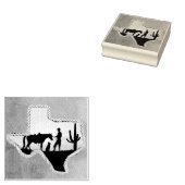 COWBOY COMPANES 	RUBBERSTEMPEL (Gestempeld)