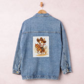 Cowboy Corgi - Westerne Rodeo Dog Denim Jacket (Hangar)