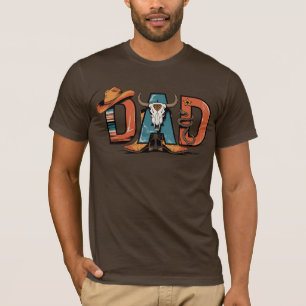 Cowboy Dad: Tough, True en Tijdloos T-shirt
