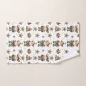 Cowboy de Noël (Serviette à main)