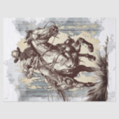 Cowboy Decoupage Tissuepapier (Voorkant)