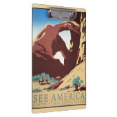 Cowboy Desert Westerne paarden Klembord (Rechts)