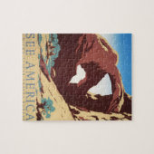 Cowboy Desert  Westerne paarden Legpuzzel (Horizontaal)