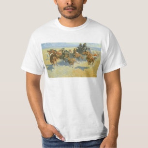  Cowboy, Downing the Nigh Leader, Remington T-shirt