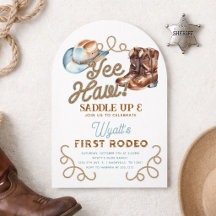 Cowboy Eerste Rodeo 1e Verjaardag